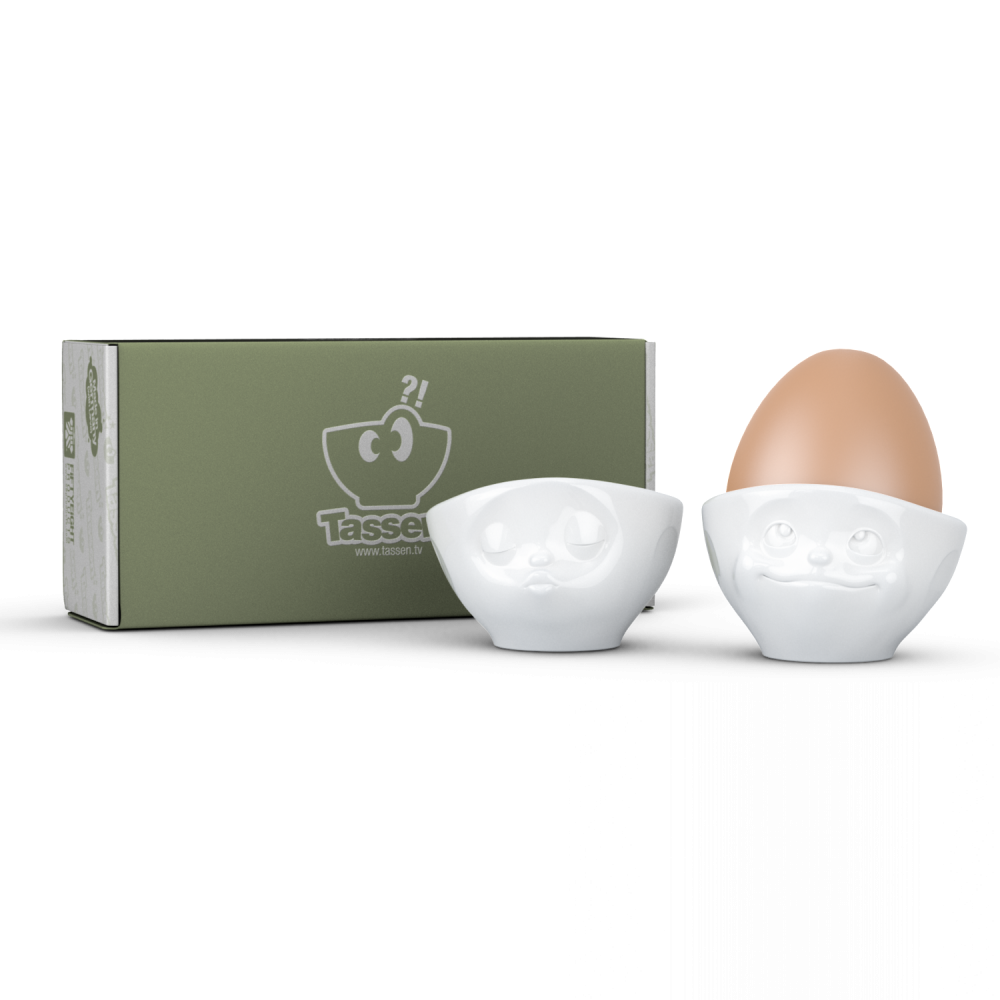FiftyEight Eierbecher Set Nr. 1 küssend & verträumt
